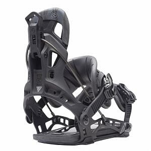 Vázání na snowboard Flow NX2 black, kovová základna, výklopná patka