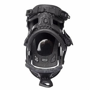 Vázání na snowboard Flow NX2 black, kovová základna, výklopná patka