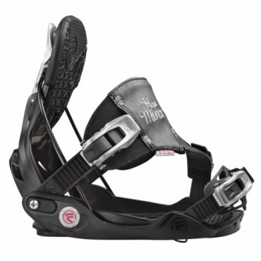 Dámské vázání Flow Minx Hybrid black, rychlozapínací snb vázání