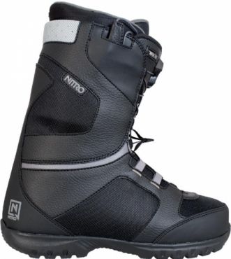 Pánské snb boty Nitro Nomad s rychlým utahováním TLS black/černé