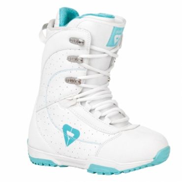 Dámské boty na snowboard Gravity Aura white/bílé