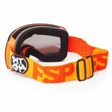 Brýle na snowboard a lyže Pitcha SG-FSP orange /black mirrored, černé sklo a oranžový rámeček
