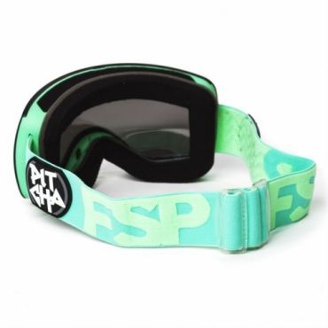 Snowboardové brýle Pitcha SG-FSP emerald/black mirrored, zelené, černé měnitelné sklo
