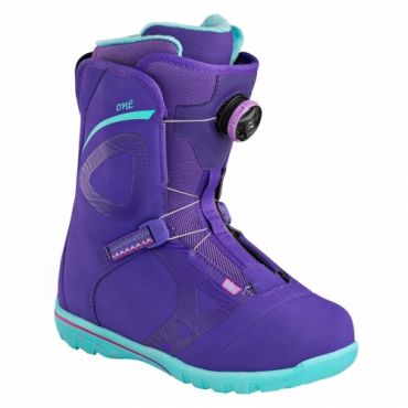 Dámské boty na snowbaord Head One Wmn Boa fialové/tyrkysové