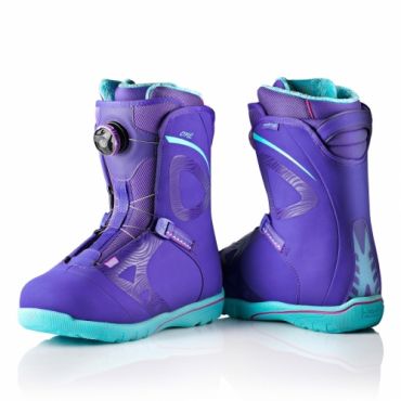 Dámské boty na snowbaord Head One Wmn Boa fialové/tyrkysové - akce
