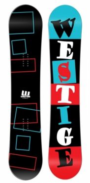 Levný snowboard komplet Westige Square s vázáním a botami - akce