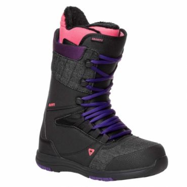 Dámské snowboardové boty Gravity Sage black / purple / pink