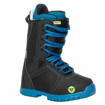 Chlapecké snowboardové boty Gravity Micro black, snb obuv černo-modrá