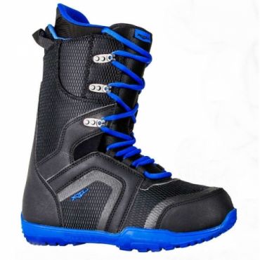 Pánský snowboard komplet Raven Shape black/blue s vázáním a botami Woox - výprodej