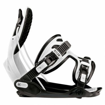 Snowboardové vázání Flow Alpha charcoal/white