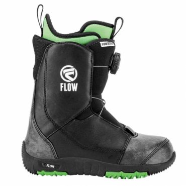 Dětské snowboardové boty Flow Micron Boa black s kolečkem