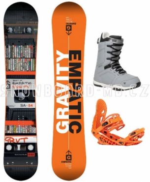 Snowboard komplet Gravity Empatic 2018