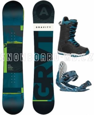 Snowboardový komplet Gravity Adventure 17/18