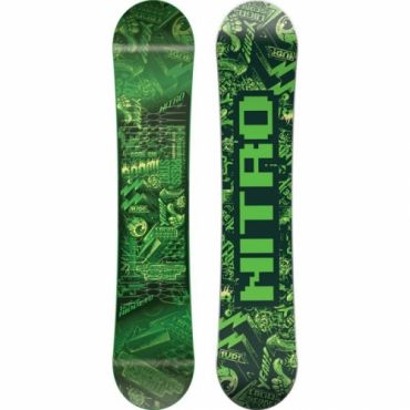 Dětský snowboard Nitro Ripper kids green 2018