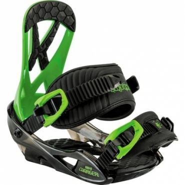 Dětské snowboardové vázání Nitro Mini Charger green / zelené