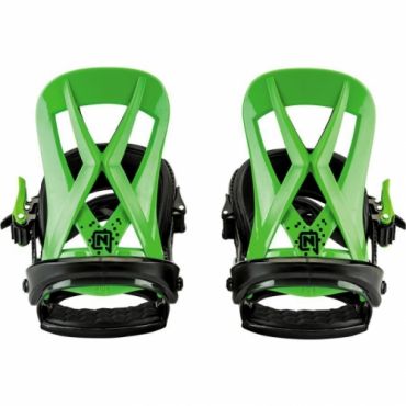 Dětské snowboardové vázání Nitro Mini Charger green / zelené