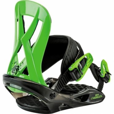 Dětské snowboardové vázání Nitro Mini Charger green / zelené