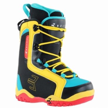 Dětské barevné boty na snowboard Beany junior