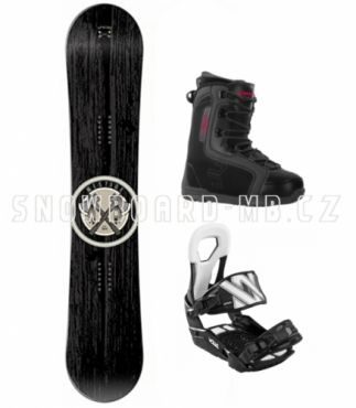 Snowboard komplety Westige Apache s vázáním Volkl