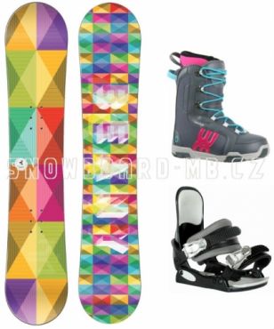 Dívčí snowboardový komplet Beany Spectre s botami Westige