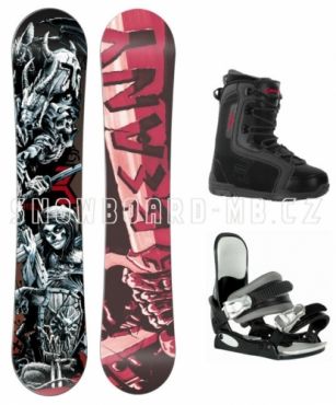 Snowboard komplet Beany Hell pro juniory i dospělé