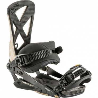 Pánské snowboardové vázání Nitro Phantom greywood 2019
