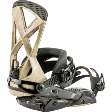 Pánské snowboardové vázání Nitro Phantom greywood 2019