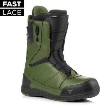 Boty na snowboard Gravity Manual Fast Lace black/olive