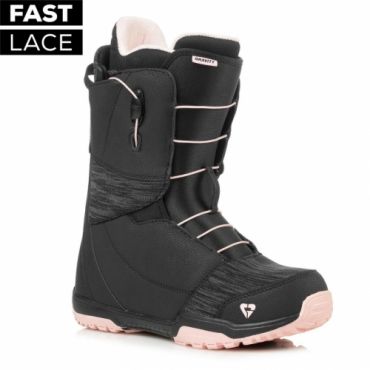 Dámské boty na snowboard Gravity Aura Fast Lace black/pink