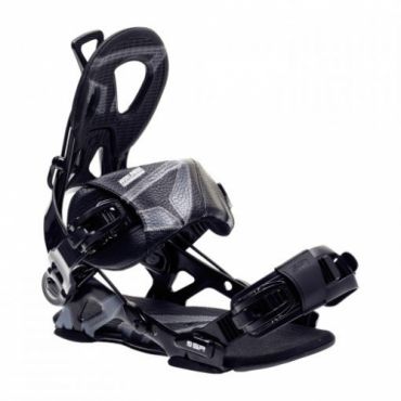 Snowboardové vázání SP Core black Multientry s výklopnou patkou i ráčnama