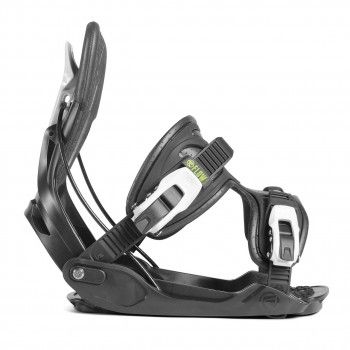 Vázání na snowboard Flow Alpha charcoal 2019