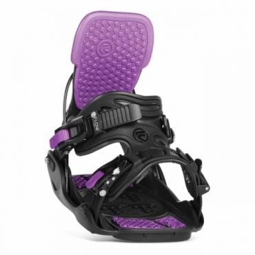 Dámské vázání na snowbaord s otevírací patkou Flow Haylo charcoal