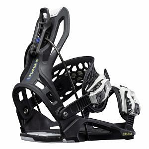 Dětské snowboardové vázání Flow Micron Youth black s vyklápěcí patkou pro rychlé nazutí