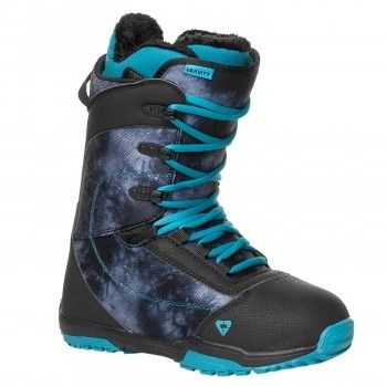 Dámský snowboardový komplet Raven Supreme black/blue - výprodej