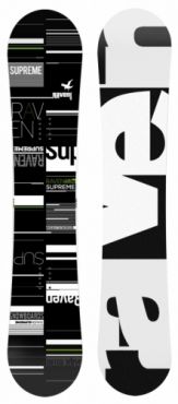 Snowboard komplet Raven Supreme s vázáním a botami Gravity