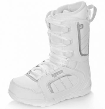 Dámský snowboard komplet Raven Infinity s rychlým vázáním SP a botami