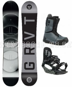 Snowboardový komplet Gravity Contra 2019/20