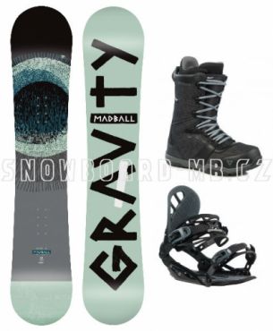 Snowboardový komplet Gravity Madball 2019/2020