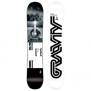 Pánský snowboard komplet Gravity Silent black 2019/2020