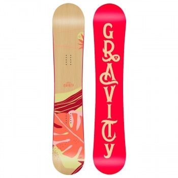 Dámský snowboard komplet Gravity Trinity 2019/20 s botami s kolečkem Atop