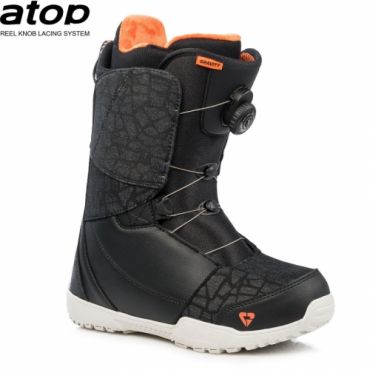 Dámský snowboard komplet Gravity Voayer s botami Atop nebo Fast lace