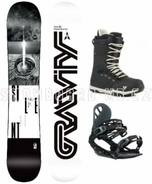 Snowboard komplet Gravity Silent 2019/20