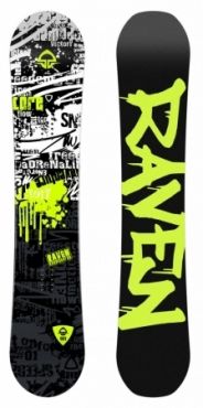 Dětský snowboard komplet Raven Core junior s botami 