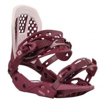 Dámské snowboardové vázání Gravity G3 Lady berry vínové