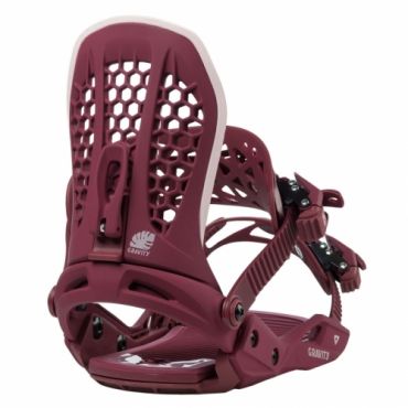 Dámské snowboardové vázání Gravity G3 Lady berry vínové