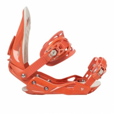 Dámské vázání na snowboard Gravity G2 Lady coral oranžové