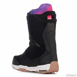 Kvalitní dámské snowboardové boty Gravity Sage Atop Heel Lock Boa black/purple - VÝPRODEJ