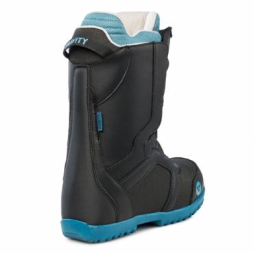 Dětské boty na snowboard Gravity Micro Atop black s utahováním kolečkem