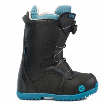 Dětské boty na snowboard Gravity Micro Atop black s utahováním kolečkem