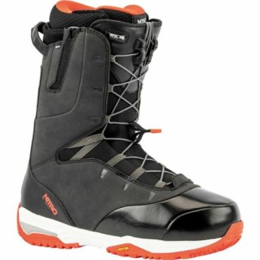 Boty na snowboard Nitro Venture Pro TLS black red 2020
